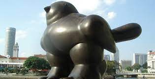 Escultura de Fernando Botero - Paloma de la Paz