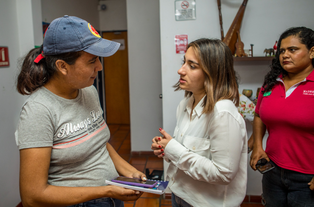 Directora del DPS, Laura Sarabia en Arauca