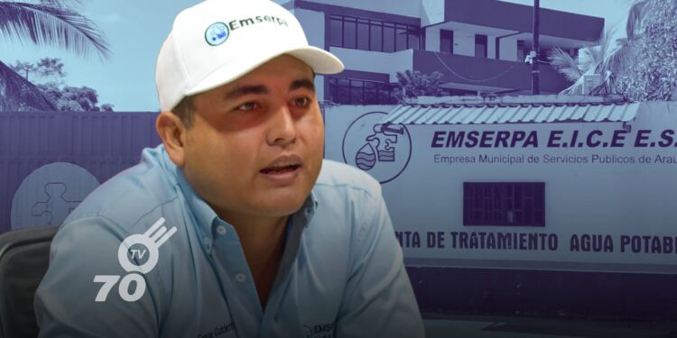 César Gutiérrez, gerente de Emserpa, revela desafíos financieros con deudas pendientes a Enelar y atrasos salariales a empleados.