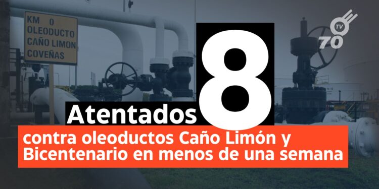 Se reportan tres nuevos atentados en Arauca contra el oleoducto Caño Limón Coveñas, elevando la tensión sobre el suministro de gas.