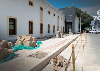Con un 15% de las obras completadas, la calle 20 en Arauca supera las expectativas del primer mes de trabajo.