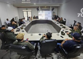 Las autoridades de Arauca, en el PMU, coordinaron acciones ante alteraciones del orden público provocadas por propaganda del ELN.