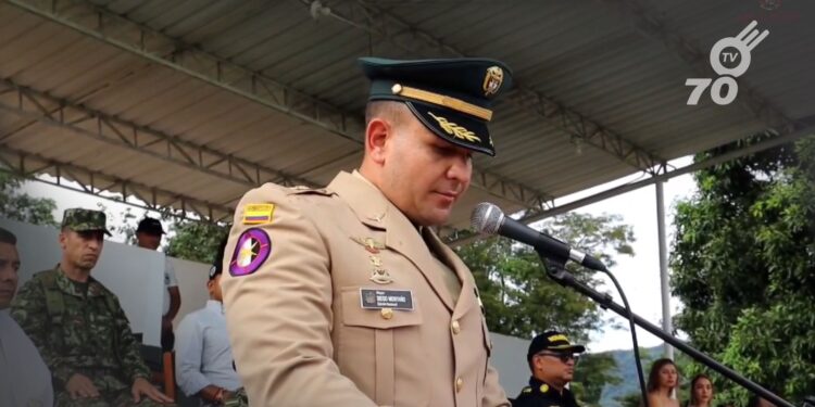 Mayor Diego Montaño asume mando del Batallón de Apoyo Integral en la Orinoquía