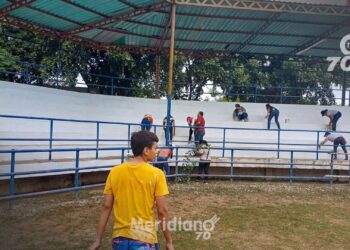 La Alcaldía de Arauca embellece la Plaza de Ferias de San Carlos para la Feria Ganadera, con la colaboración de la comunidad e instituciones.