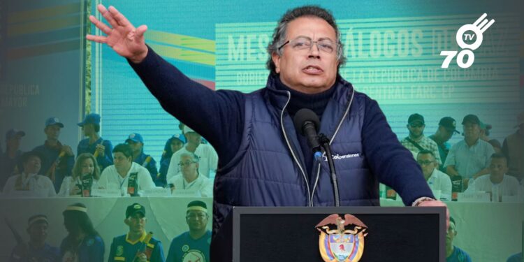 El presidente Gustavo Petro anunció la suspensión de los diálogos con el ELN en el marco del proceso de paz tras recientes hechos.