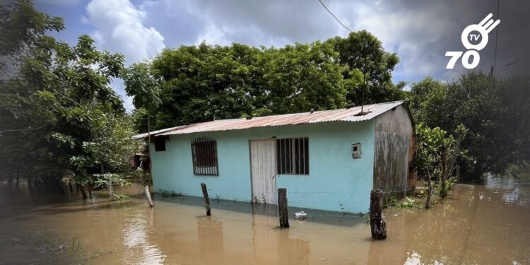 Graves inundaciones en Puerto Rondón por desbordamiento del río Casanare