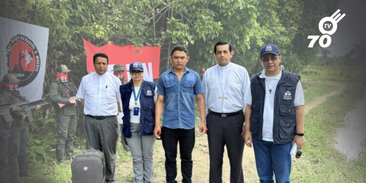 ELN liberó al soldado Jaiber Arley Castillo tras seis días de secuestro en Arauca