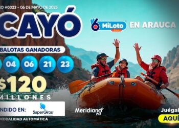 MiLoto cayó por primera vez su premio mayor en Arauca con un acumulado de 120 millones de pesos