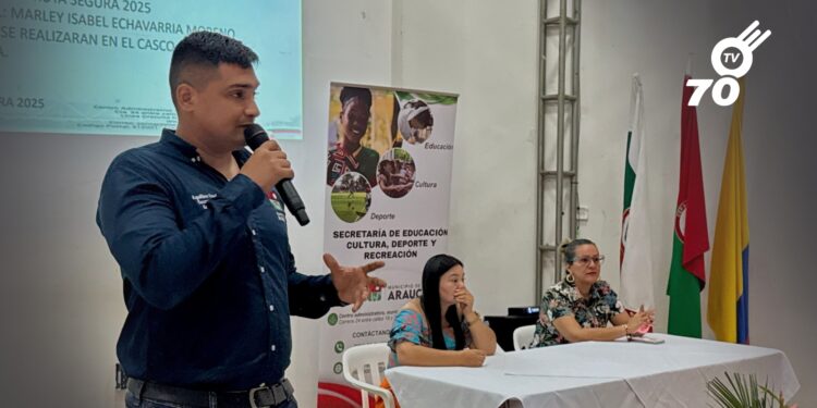 Alcaldía de Arauca socializó contrato de transporte escolar para más de 4.100 estudiantes urbanos