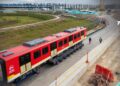 Llegaron a Bogotá los primeros seis vagones del Metro tras recorrer 1.200 kilómetros