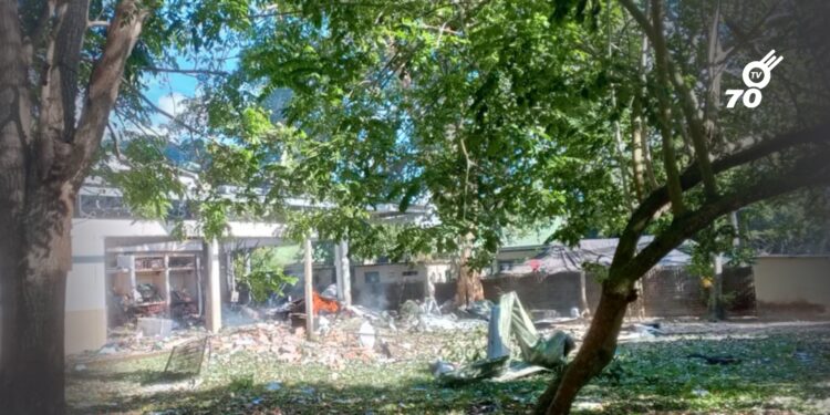 Ataque con cilindros bomba en base militar de Puerto Jordán deja un soldado muerto y seis heridos