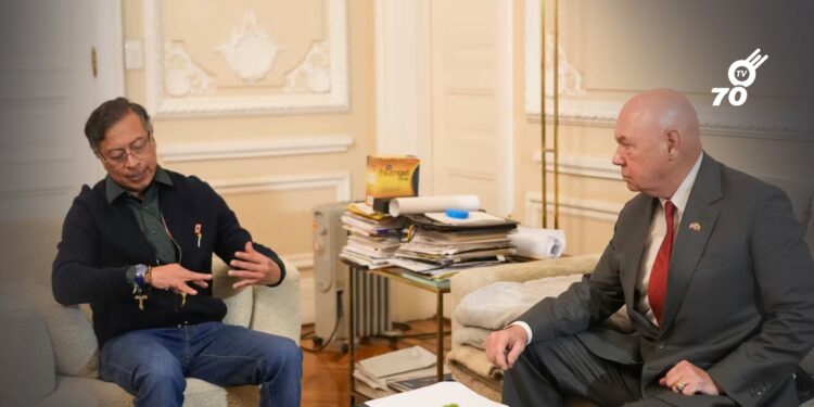 Petro y McNamara sostienen reunión en Bogotá en medio de la tensión entre Colombia y Estados Unidos
