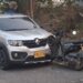 Accidente de tránsito en Arauca dejó daños materiales en el barrio Los Guarataros