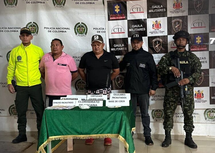 Tres capturados en operativo del Gaula Militar en Puerto Carreño, Vichada