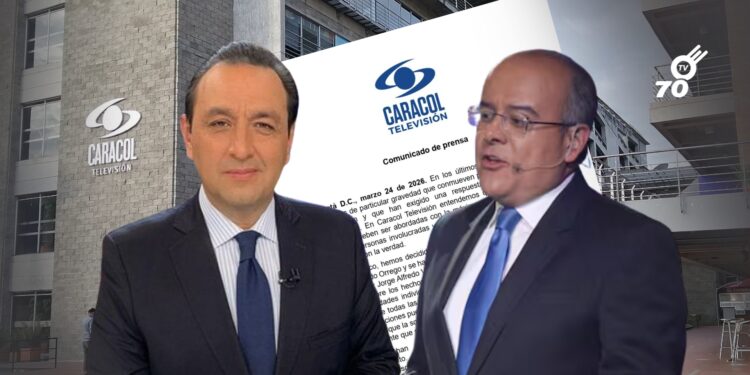 Caracol Televisión anuncia salida de Jorge Alfredo Vargas y Ricardo Orrego tras denuncias de acoso