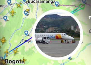 Vuelo de SATENA entre Bogotá y Arauca se devolvió en pleno trayecto