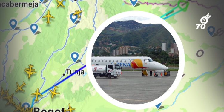 Vuelo de SATENA entre Bogotá y Arauca se devolvió en pleno trayecto