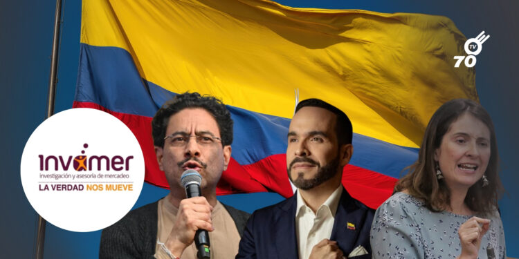Encuesta Invamer: Iván Cepeda lidera intención de voto y la seguridad aparece como principal preocupación del país