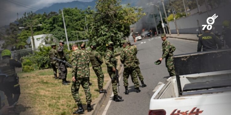Explota vehículo con explosivos cerca del Batallón Pichincha en el sur de Cali