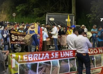 Paro en Santander completa cinco días con tres bloqueos activos y afectaciones en la movilidad