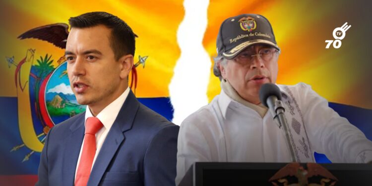 Petro propone reunión con Noboa en la frontera en medio de tensiones entre Colombia y Ecuador