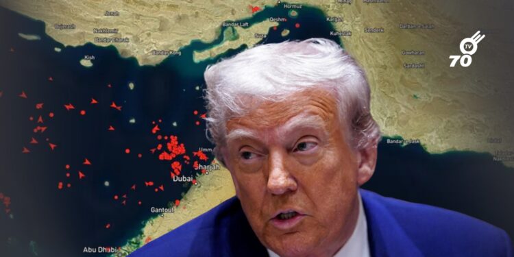 Trump publica mensaje sobre “el fin de una civilización” tras advertencia sobre el Estrecho de Ormuz