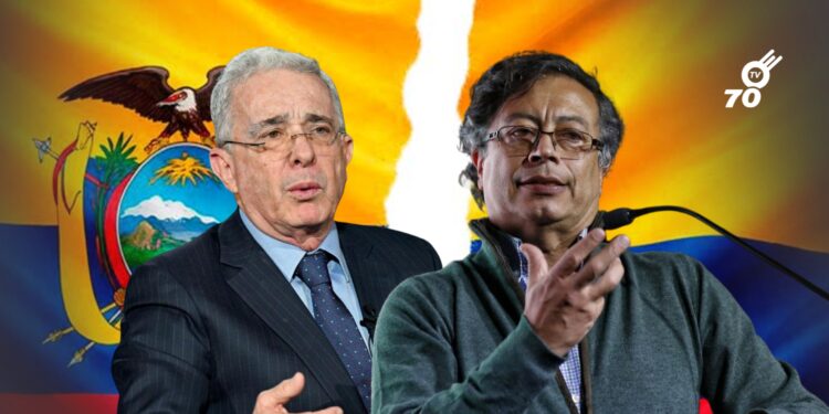 Uribe responde a Petro por señalamientos sobre viaje a Ecuador