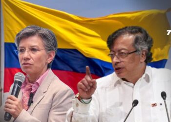 Claudia López denunció a Gustavo Petro por presunta participación en política