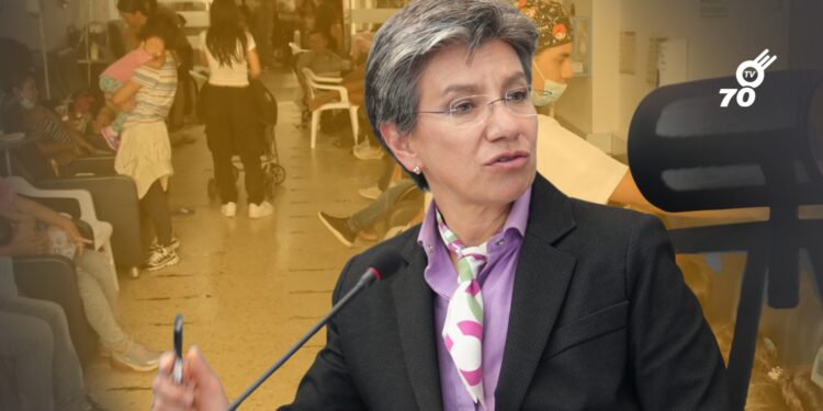 Claudia López alerta sobre 6.000 quejas diarias en el sistema de salud