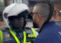 Condenan a hombre por insultos racistas contra agente de tránsito en Cali