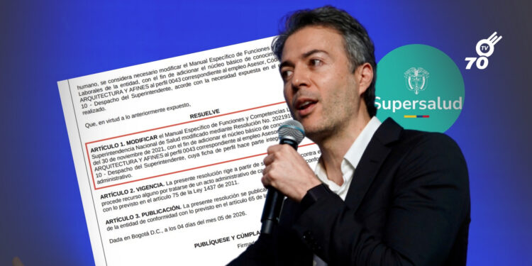 Cuestionan a Daniel Quintero por cambio en Supersalud que permitiría contratar a un arquitecto como asesor