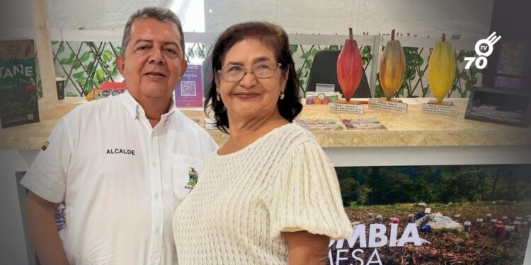 Alcalde de Tame destaca participación de emprendedoras de Daza Cacao en feria internacional en España
