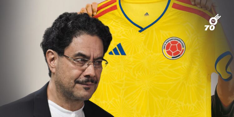 Federación Colombiana de Fútbol respondió a cuestionamientos de Iván Cepeda sobre la camiseta de la Selección Colombia en elecciones