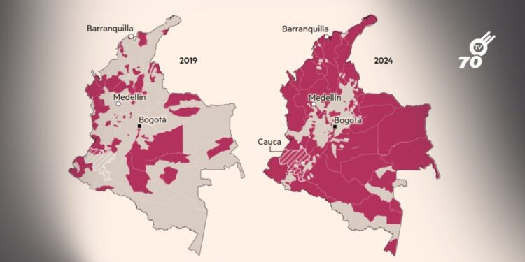 Financial Times advierte expansión del narcotráfico y grupos armados en Colombia tras acuerdo de paz