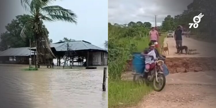 Lluvias e inundaciones afectan la movilidad y mantienen en emergencia a comunidades rurales de Arauquita