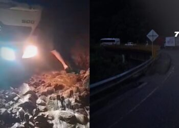 Paso restringido en la Vía de La Soberanía por afectación vial en Barranco Blanco