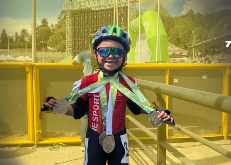 Patinadora araucana Abby Villarreal ganó cuatro medallas de oro en Panamericano de Escuelas y Novatos