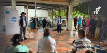 Comunidades de Puerto Nidia y Sitio Nuevo reciben ayudas por la emergencia invernal