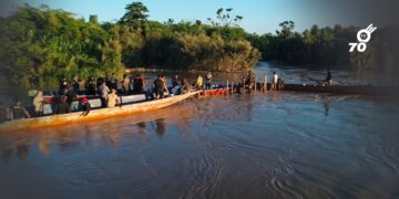 Avanza el cierre del boquete del río Arauca en El Cubarro