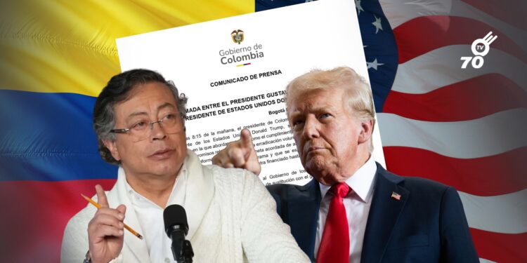 Petro y Trump hablaron sobre erradicación de cultivos y cooperación bilateral
