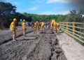 Tres puentes continúan en intervención tras la emergencia invernal en Arauca