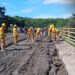 Tres puentes continúan en intervención tras la emergencia invernal en Arauca
