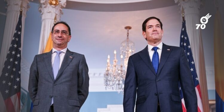 Vicepresidente electo José Manuel Restrepo se reunió con Marco Rubio en Washington