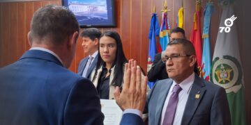 Manuel Pérez Rueda tomó posesión como vicepresidente de la Comisión Legal de Inteligencia y Contrainteligencia