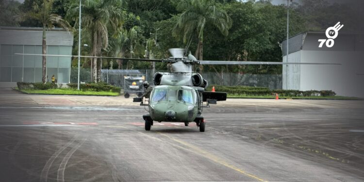 Los 19 militares sobrevivieron al accidente de un Black Hawk en Cauca